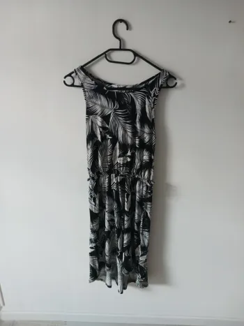Robe fille H&M noir et blanc 13 / 14 ans