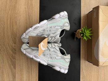 asics gel nyc blanche et verte taille 42 