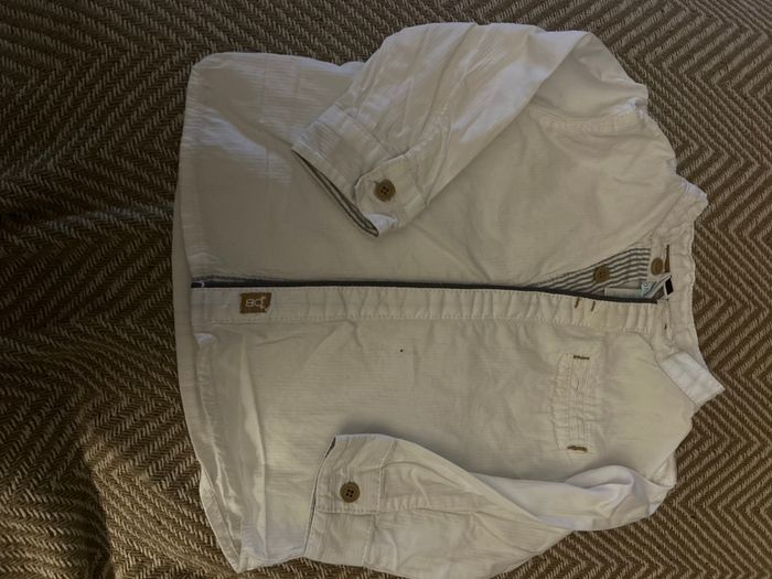 Chemise blanche Obaibi 13 mois