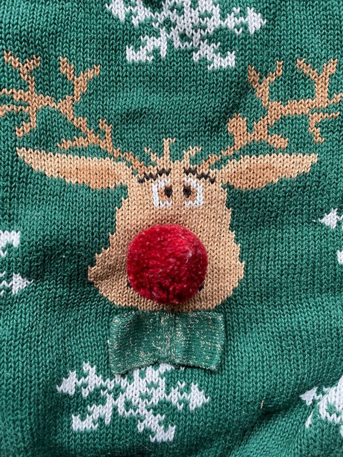 Pull de Noël renne - photo numéro 2