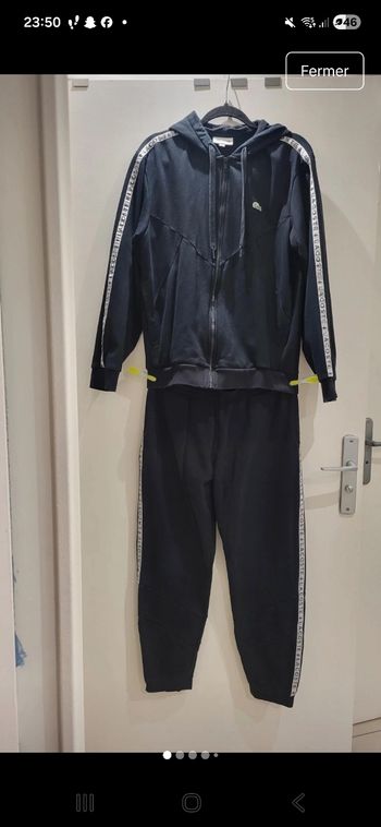 Survêtement lacoste veste et pantalon