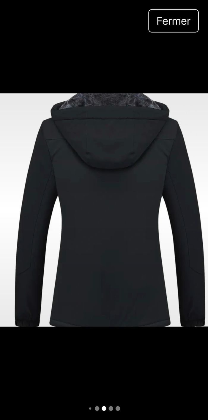 Veste  Outdoor Sport  hiver chaude polaire imperméable avec capuche Taille M (taille grand) - photo numéro 3