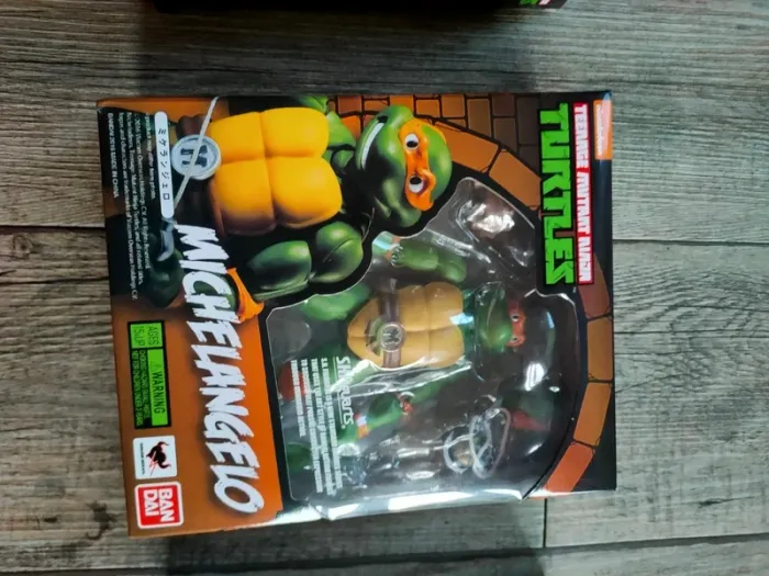 Lot 4 tortues ninja articulees de collection. - photo numéro 3