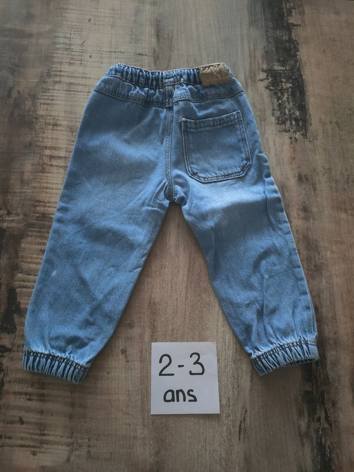 Jeans bébé garçon bleu 2-3 ans zara - photo numéro 4
