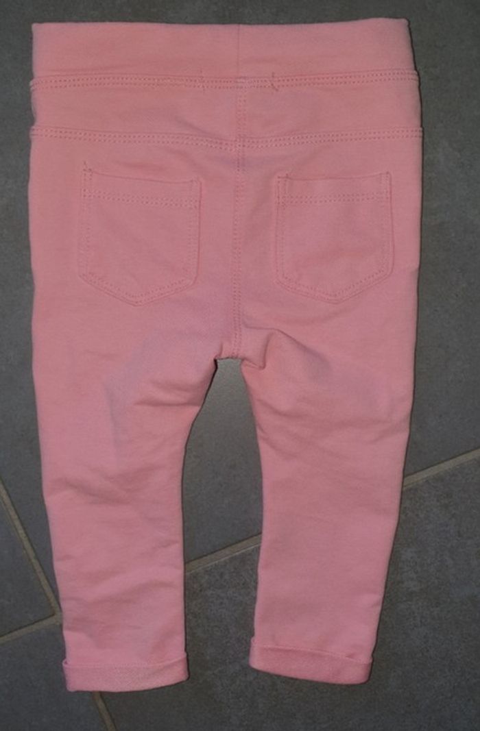 Jegging rose 12mois neuf - photo numéro 2