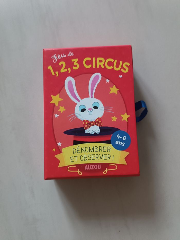 Jeu de 1,2,3 circus dénombrer et observer
