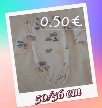 Bodies manches longues 0.50€