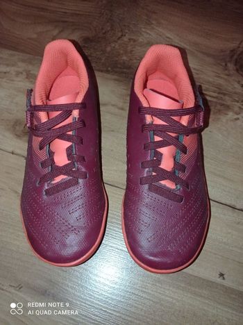 Chaussures crampons de football, Kipsta, pointure 30