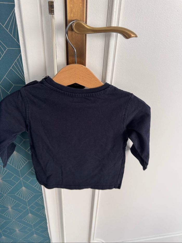 T-shirt manche longue 12 mois - photo numéro 2