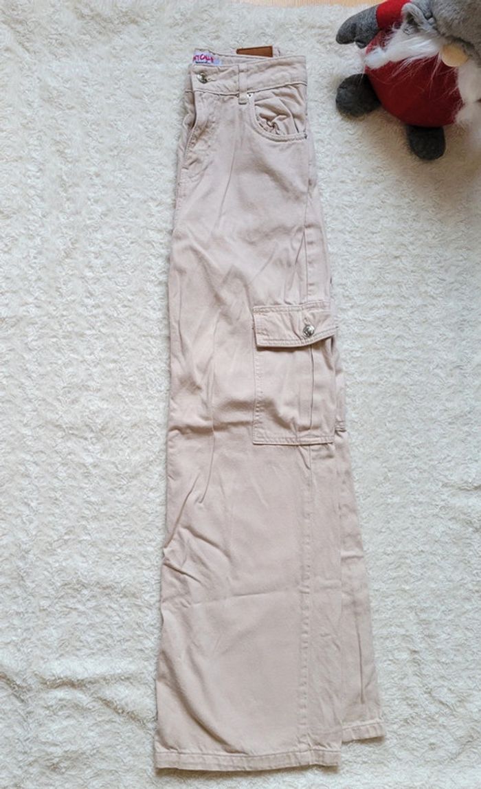 Jean cargo évase 34 - photo numéro 3