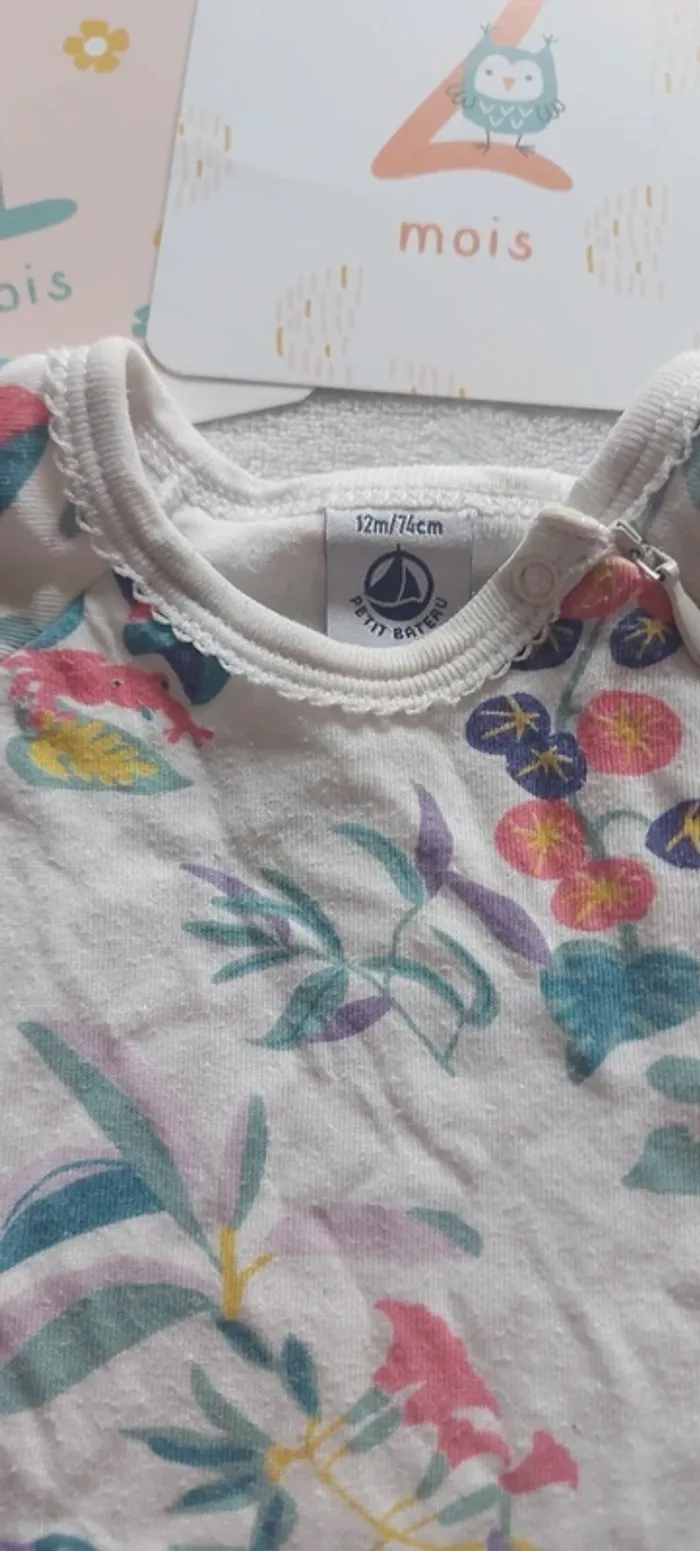 Pyjamas bébé fille 12 mois - photo numéro 3