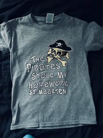 T shirt pirate saint martin