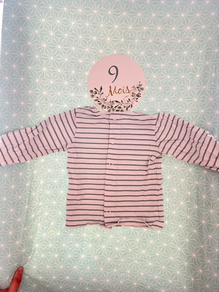 Lot de 2 sous pull 9 mois - photo numéro 3