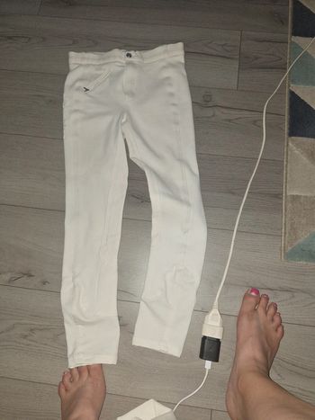 Pantalon blanc équilibre