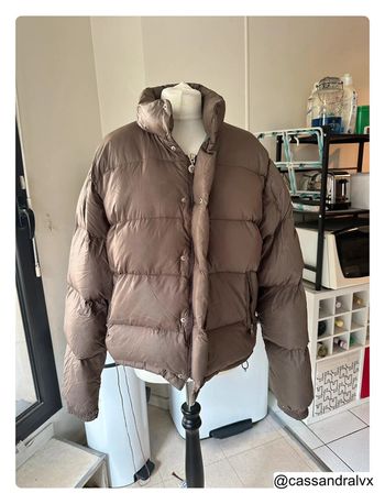 Doudoune Moncler marron