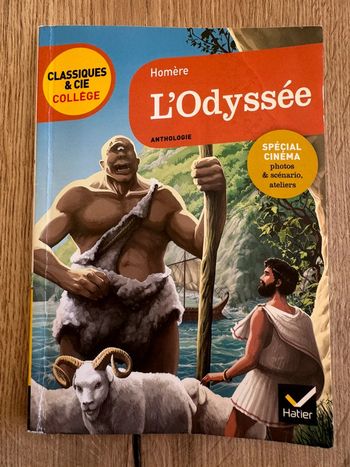 Livre l’Odyssé Hatier bon état