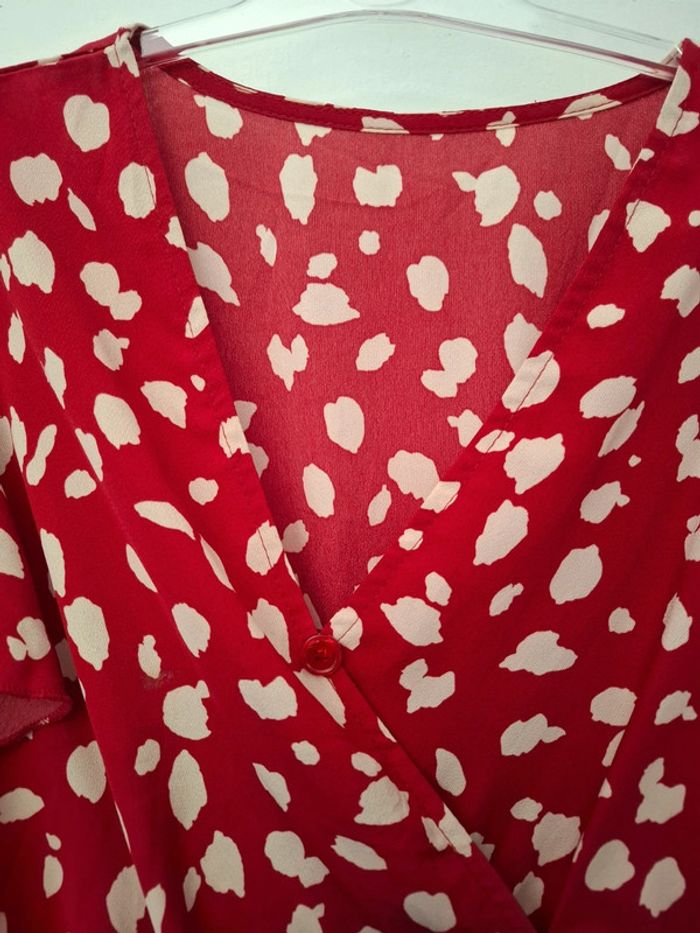 Robe rouge taille L - photo numéro 2