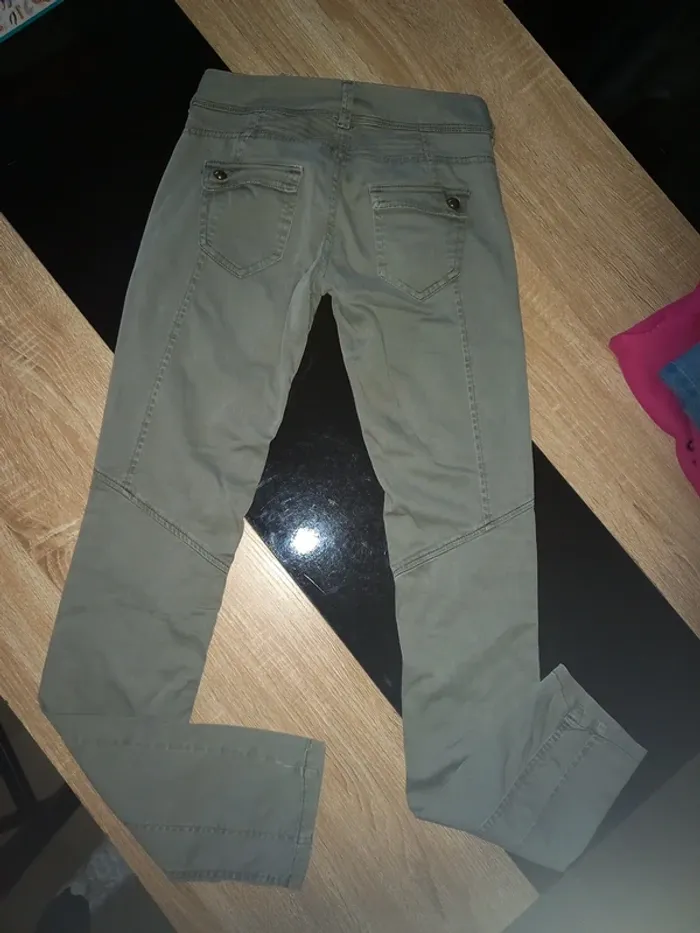 Pantalon fille kaki T.34 - photo numéro 6