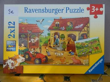 boite. 2 puzzles. Ravensburger