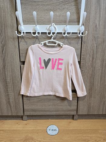 Vêtement Bébé Fille - T-shirt - Gap - 2 ans