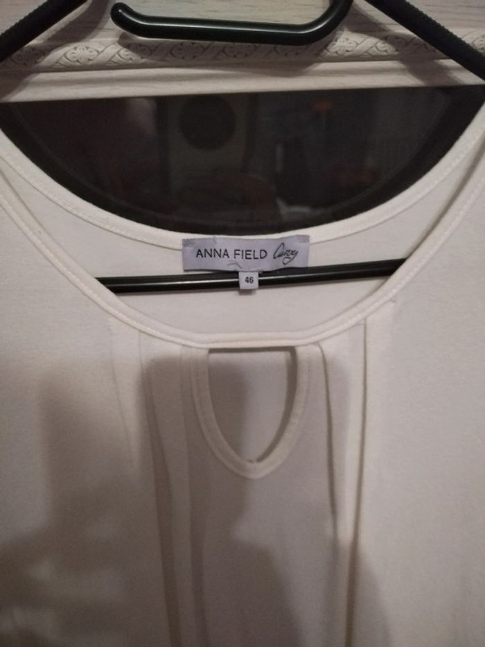 Tee shirt long blanc - photo numéro 5