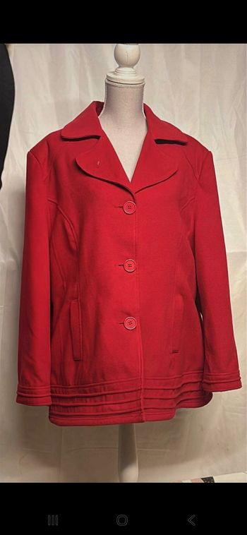 Manteau rouge the art of being me t 52