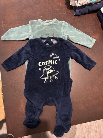 Lot de 2 pyjamas 6mois