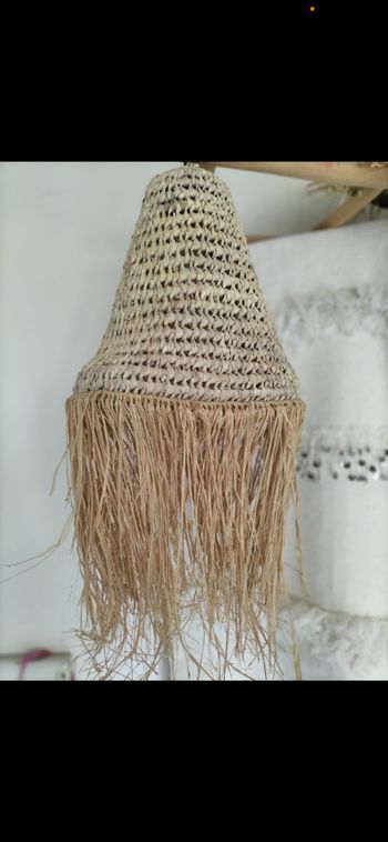 Suspension marocaine en paille
