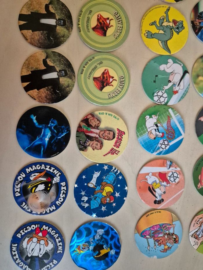 Lot pogs vintage - photo numéro 6