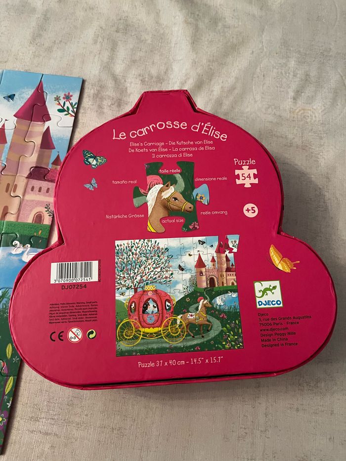 Puzzle DJECO 54 pièces fille - photo numéro 4