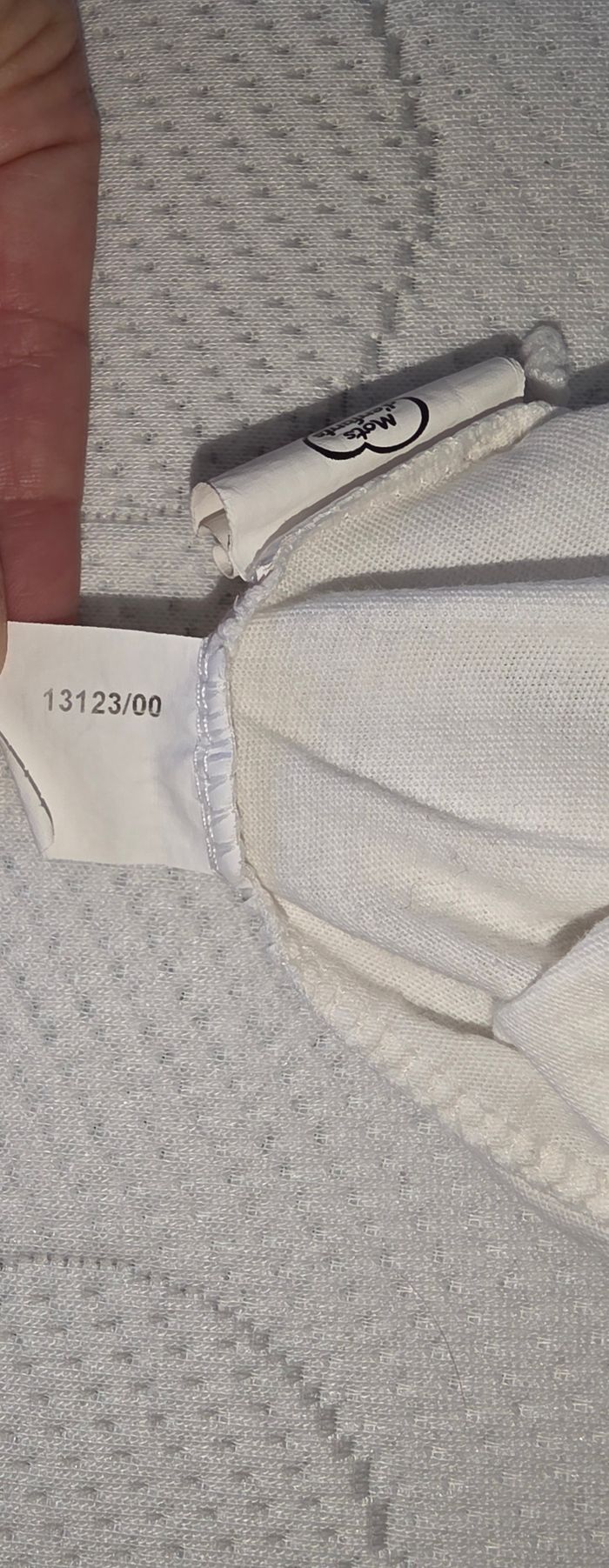 Drap housse blanc 120×60cm - photo numéro 4