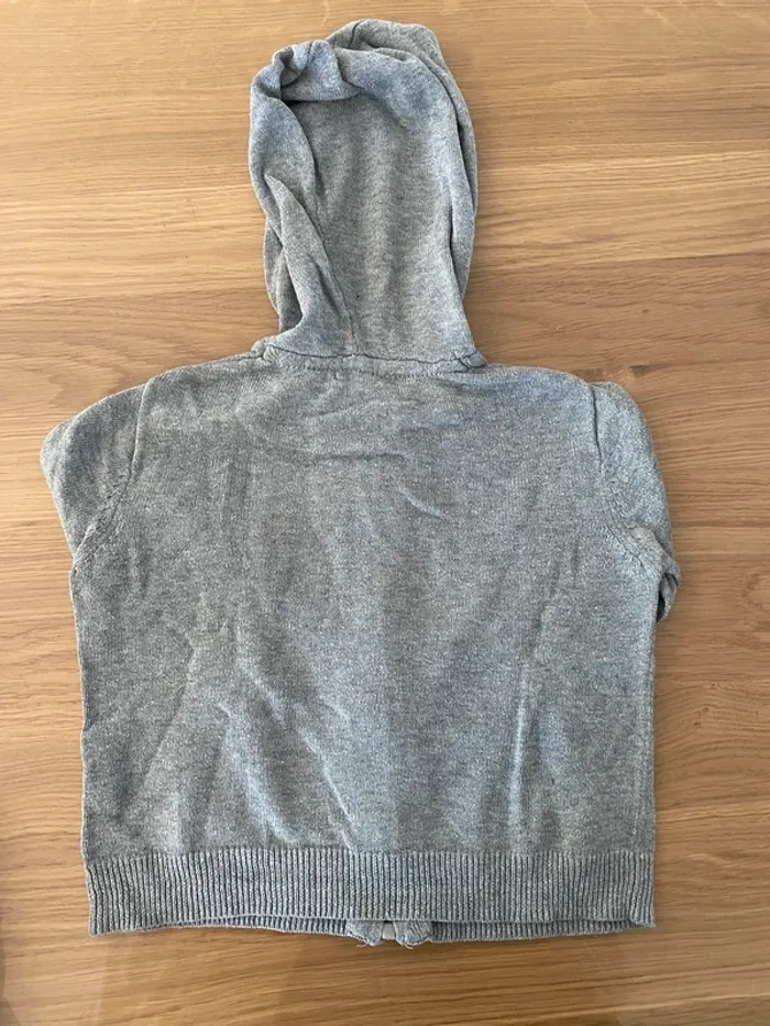 Gilet à capuche Bout’chou 18 mois - photo numéro 2