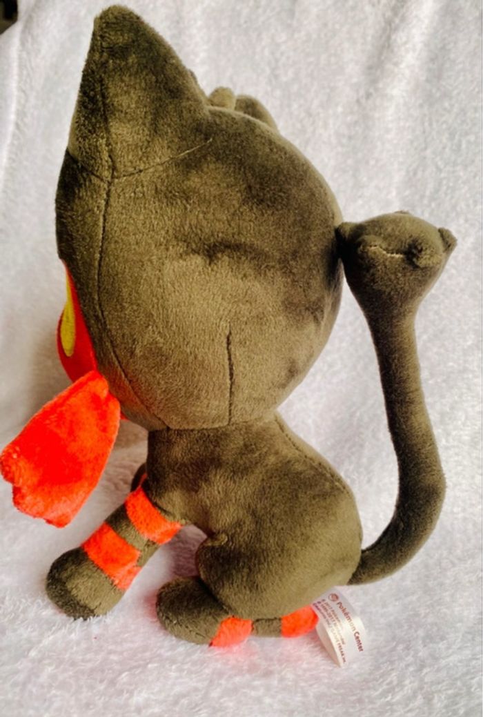 COLLECTOR Peluche TORRACAT (Matoufeu) Pokémon Center 2017 - RARE Import - photo numéro 5