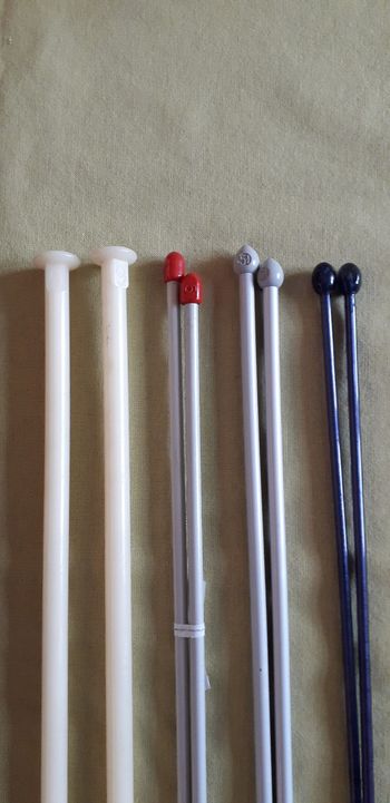 Aiguilles à tricoter