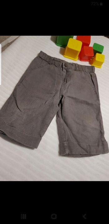 Pantacourt garçon taille 18 mois