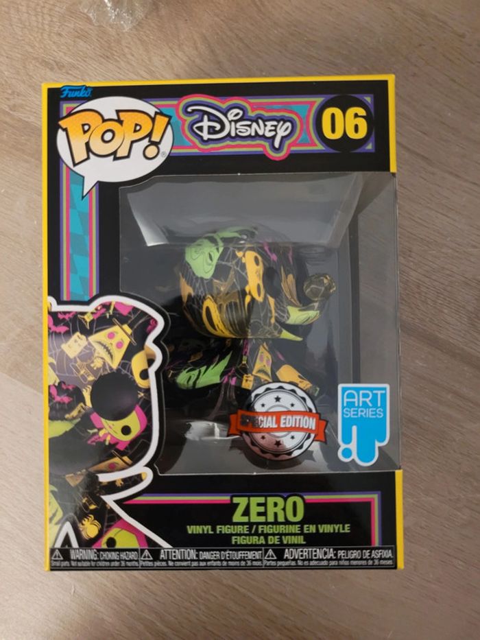 Funko Pop Disney Nightmare Before Christmas Zero artist séries 06