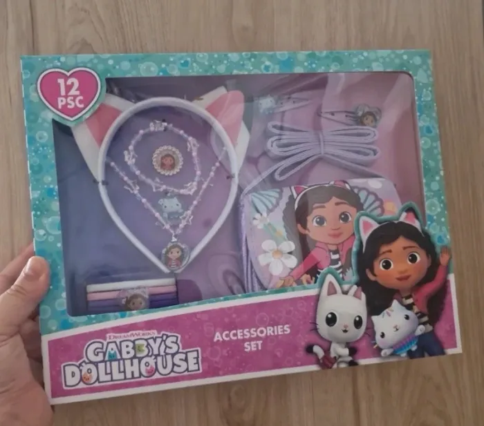 Coffret accessoires 12 pièces Gabby’s dollhouse