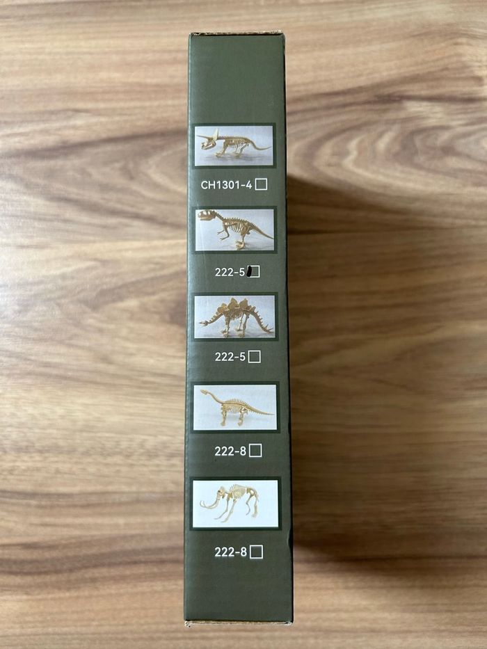 Kit de fouille Dinosaure Deinonychus Squelette 3D à construire Neuf - photo numéro 3