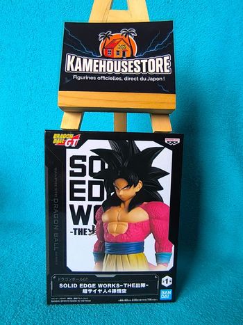 Figurine Son Goku Super Saiyan 4 – Dragon Ball GT – Solid Edge Works – Officielle Import Japon