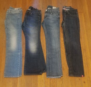 Lot 4 jeans diesel + esprit