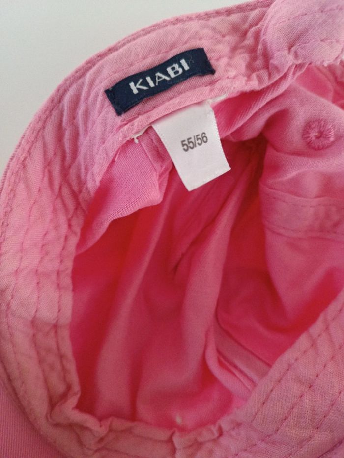 Casquette fille rose glace - photo numéro 3