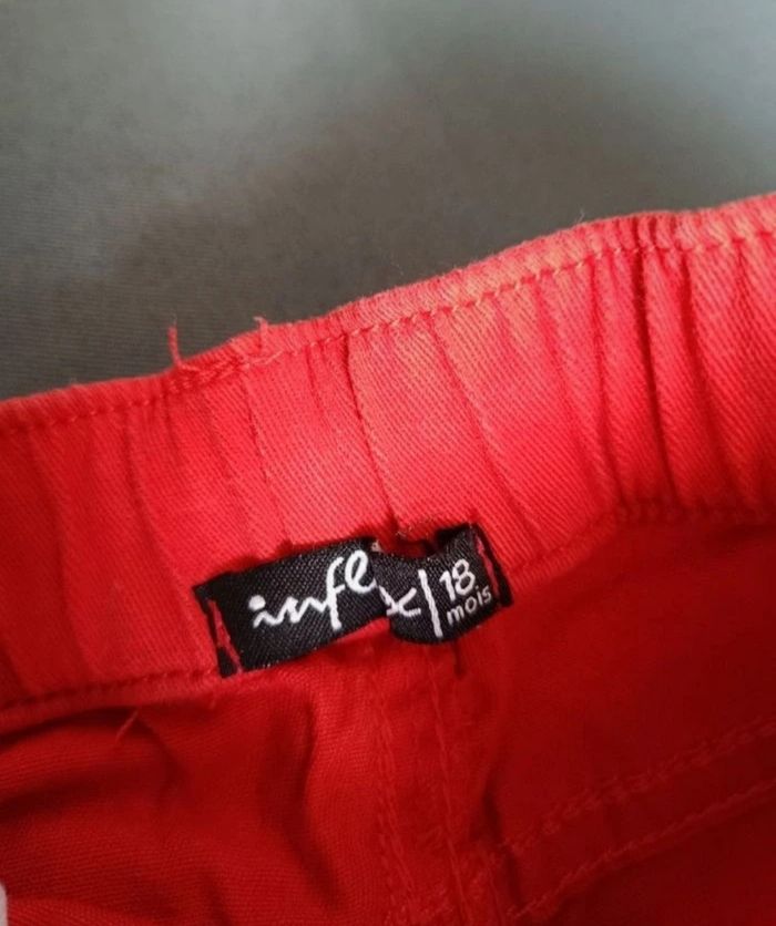 Pantalon rouge neuf - photo numéro 5