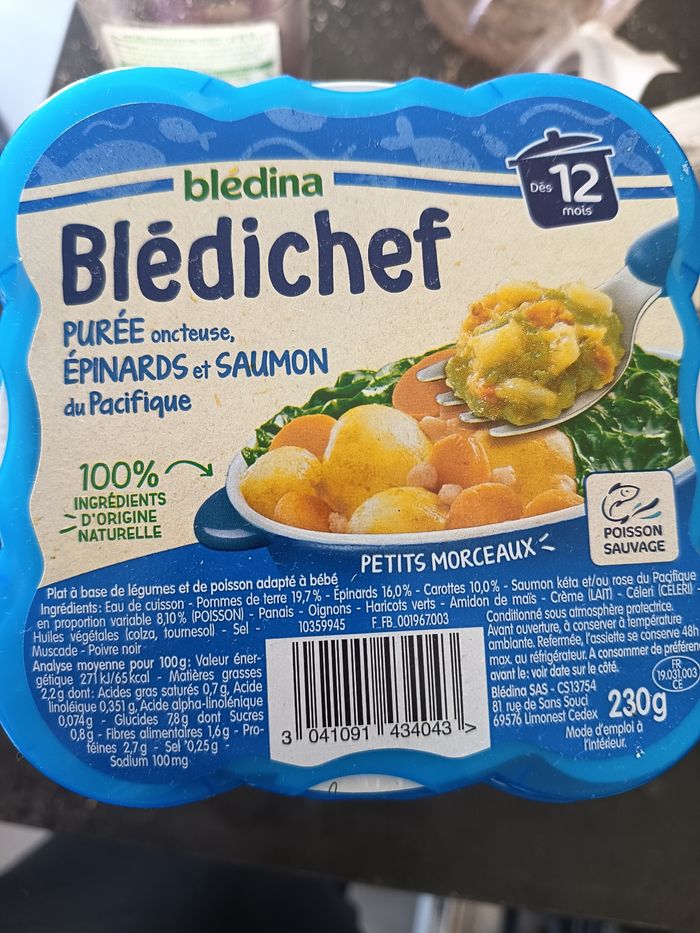 Lot de 10 dès 12mois bledichef