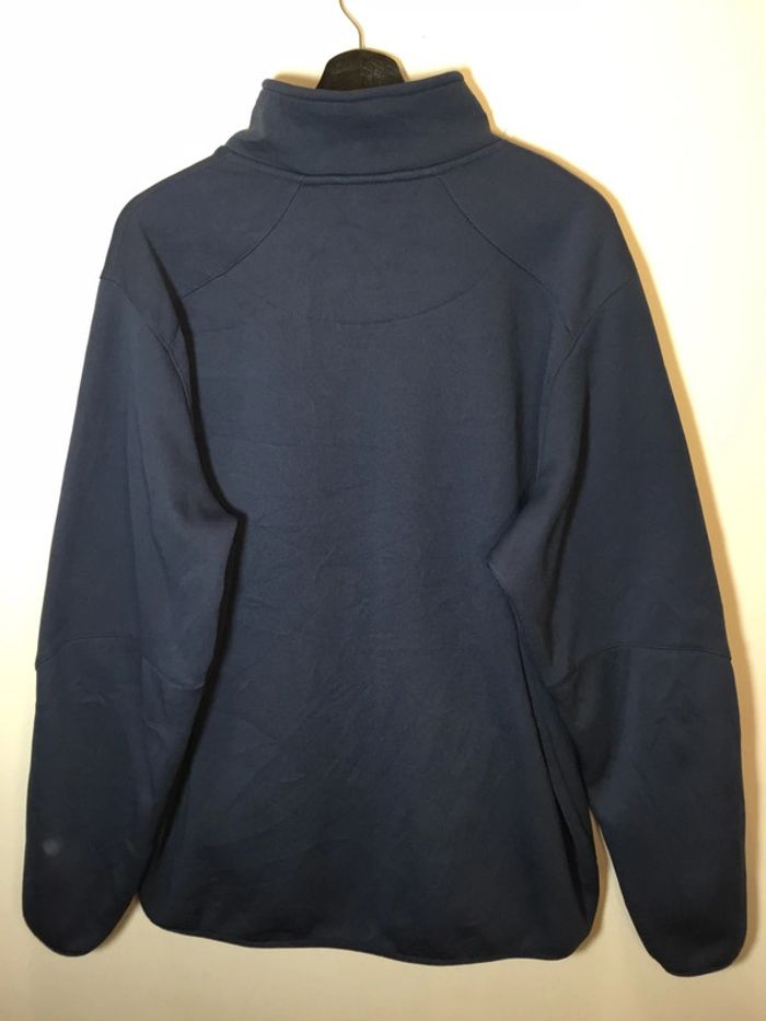 Sweat 1/4zip chaud pour homme NFL New England Patriots bleu marine taille L 180 - photo numéro 3