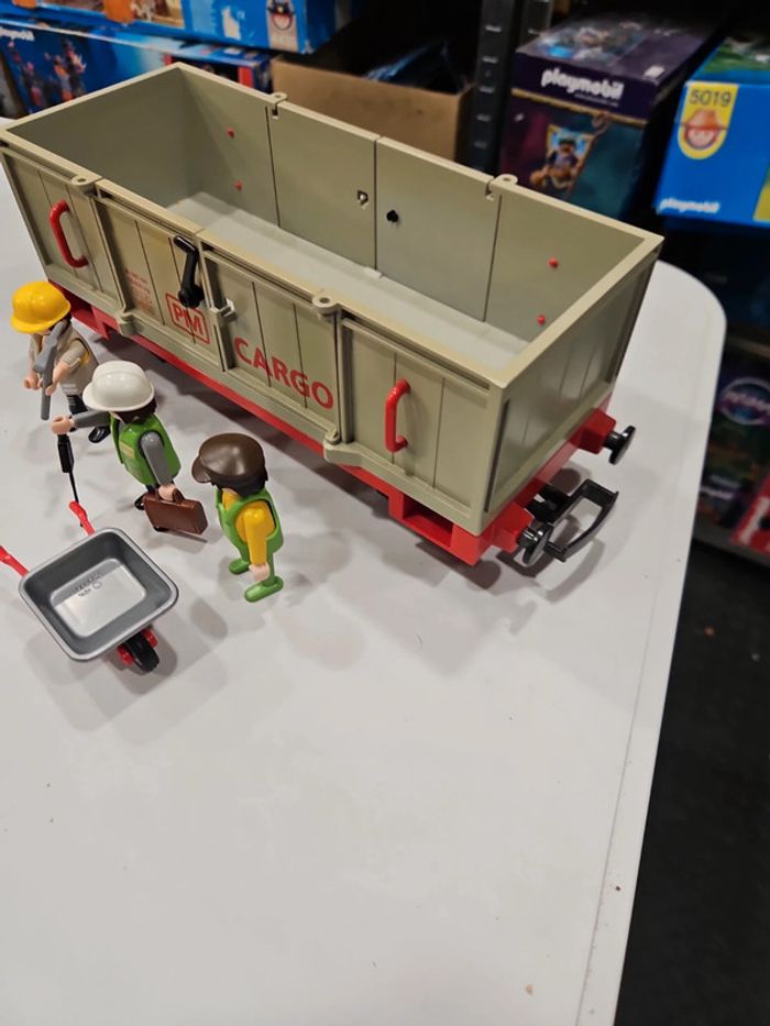 Wagon pm cargo playmobil - photo numéro 4