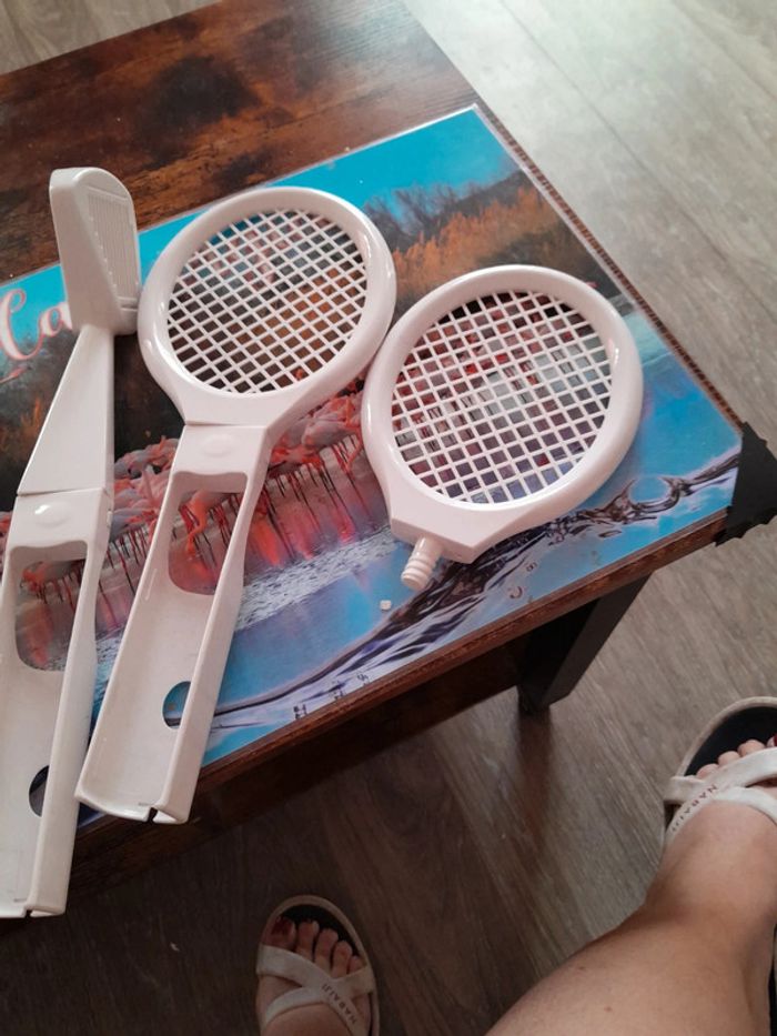 Ensemble manette tennis golf et baseball wii - photo numéro 4