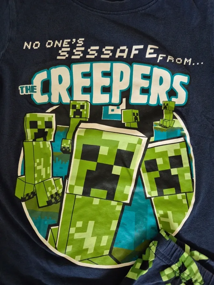 Pyjama minecraft 6 ans - photo numéro 2
