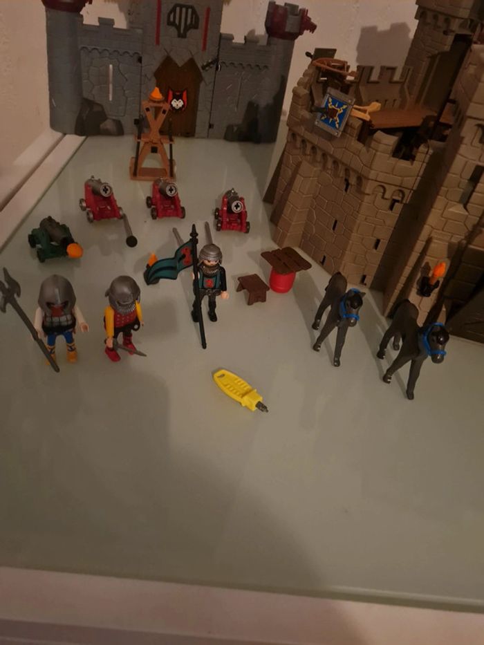 Playmobil chevalier chateau du faucon / citadelle du baron - photo numéro 6