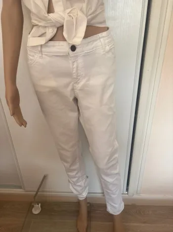 🛑jeans blanc🛑