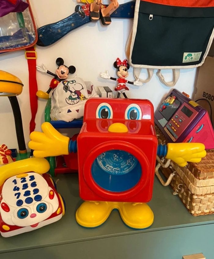 Jouet vintage décoratif machine à laver - photo numéro 4